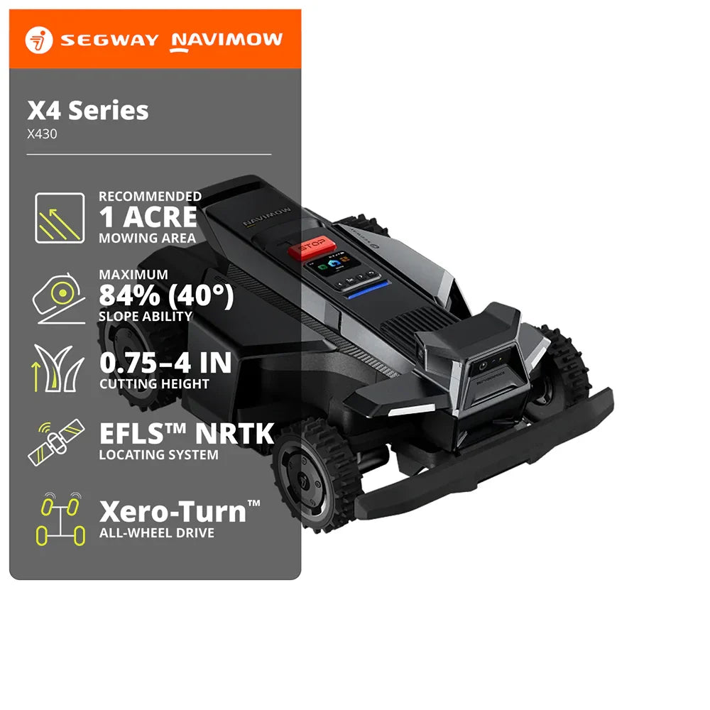SEGWAY NAVIMOW X430E Robotic Lawn Mower